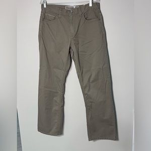 BKE Buckle Tyler Straight Casual Khaki Pants Men's Size 33x30